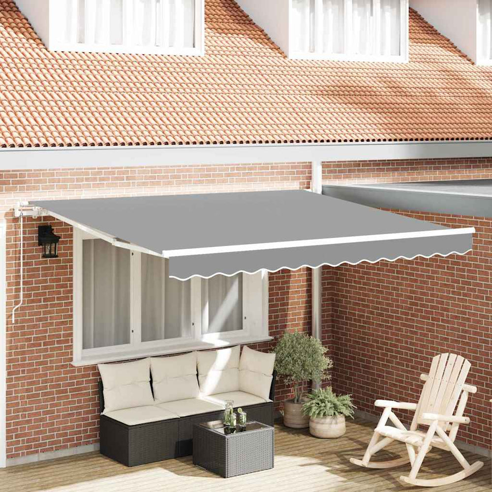 vidaXL Awning Frame White 300 x 250 cm Aluminum