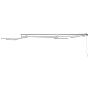 vidaXL Awning Frame White 350 x 250 cm Aluminum