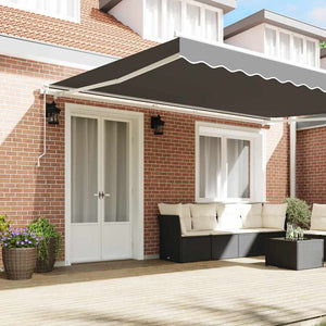 vidaXL Awning Frame White 450 x 300 cm Aluminum