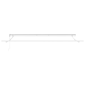 vidaXL Awning Frame White 450 x 300 cm Aluminum