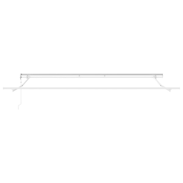 vidaXL Awning Frame White 450 x 300 cm Aluminum