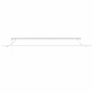 vidaXL Awning Frame White 450 x 350 cm Aluminum