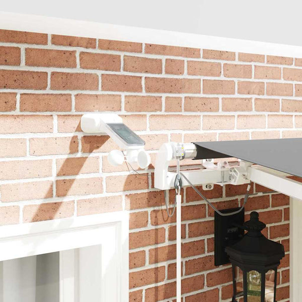 vidaXL Awning Frame White 3 x 2.5 m Aluminum