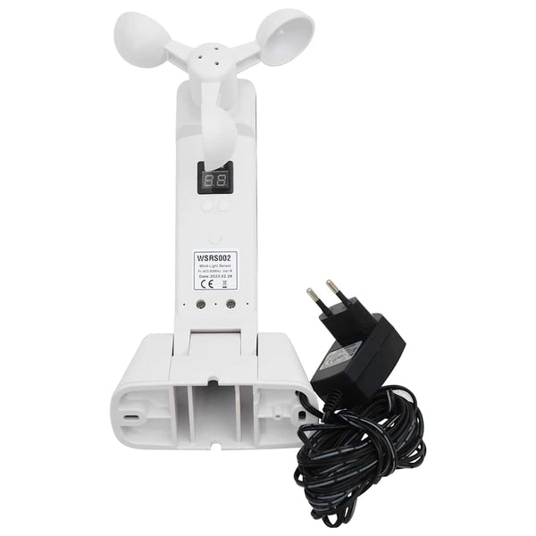 vidaXL Awning Frame with LED Strips White 600 x 300 cm Aluminum