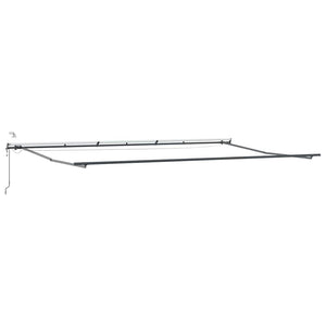 vidaXL Awning Frame Anthracite 600 x 350 cm Aluminium