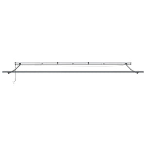 vidaXL Awning Frame Anthracite 600 x 350 cm Aluminium