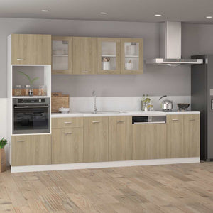vidaXL Base Cabinet Lyon Sonoma Oak 60x46x81.5 cm Engineered Wood