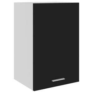 vidaXL Wall Cabinet Lyon Black 39.5x31x60 cm Engineered Wood