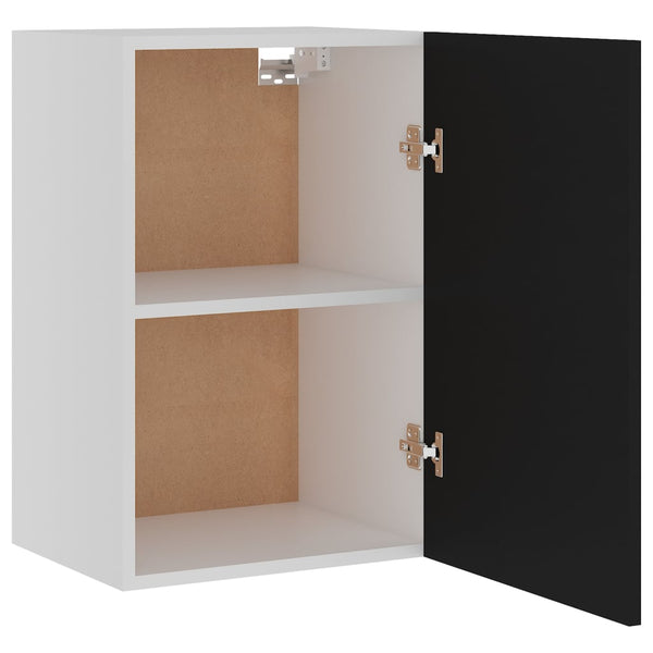 vidaXL Wall Cabinet Lyon Black 39.5x31x60 cm Engineered Wood