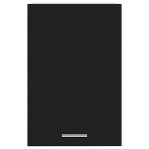 vidaXL Wall Cabinet Lyon Black 39.5x31x60 cm Engineered Wood