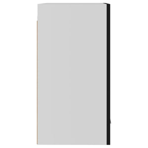 vidaXL Wall Cabinet Lyon Black 39.5x31x60 cm Engineered Wood
