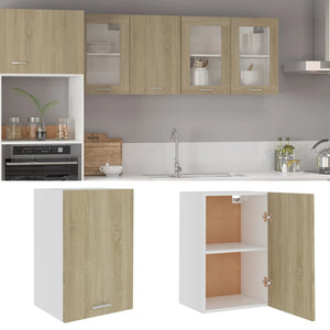 vidaXL Wall Cabinet Lyon Sonoma Oak 39.5x31x60 cm Engineered Wood