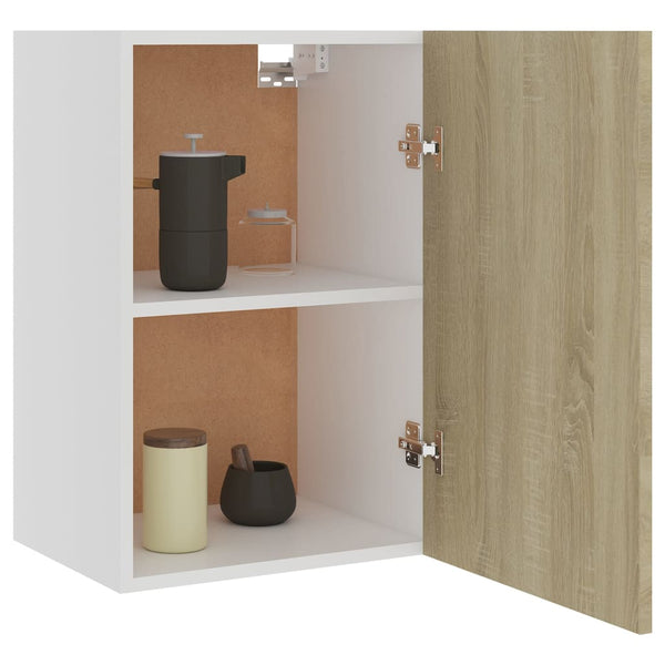 vidaXL Wall Cabinet Lyon Sonoma Oak 39.5x31x60 cm Engineered Wood