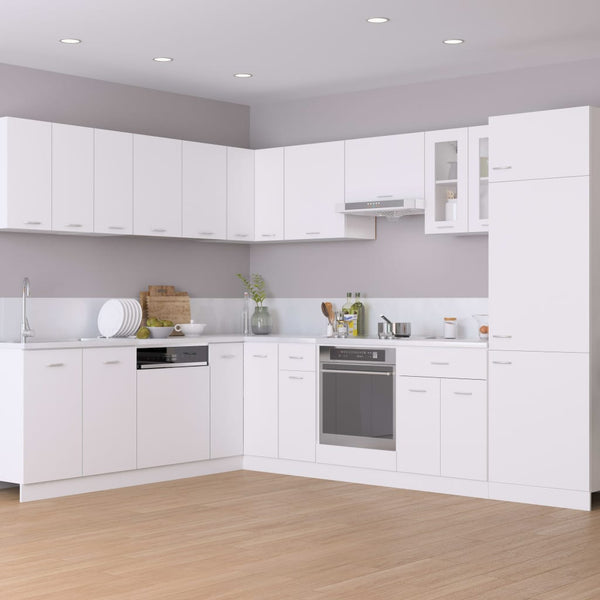 vidaXL Wall Cabinet Lyon White 50x31x60 cm Engineered Wood