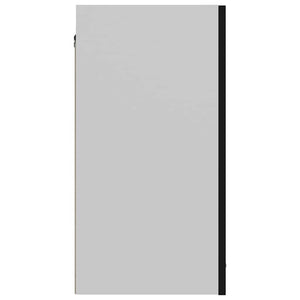 vidaXL Wall Cabinet Lyon Black 60x31x60 cm Engineered Wood