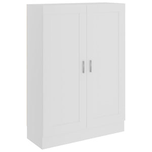 Weißer Bücherschrank Holzwerkstoff 82,5 cm