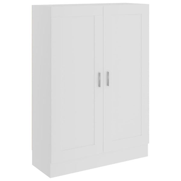 Weißer Bücherschrank Holzwerkstoff 82,5 cm