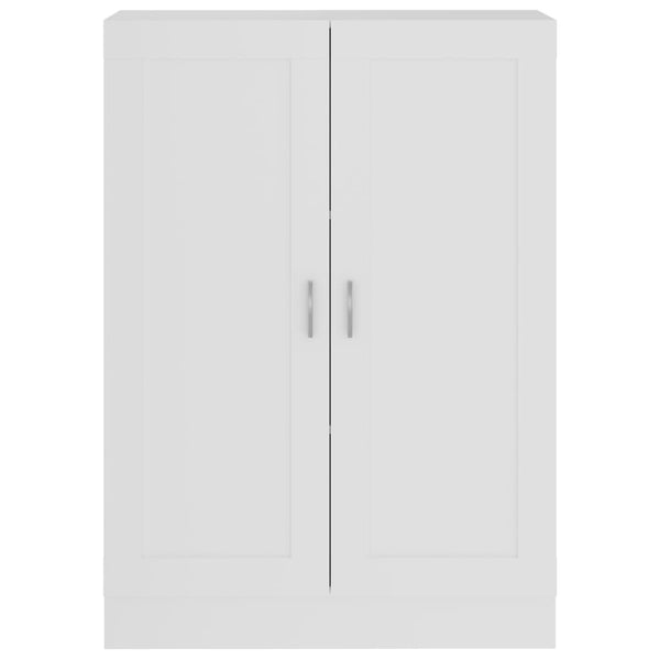 Weißer Bücherschrank Holzwerkstoff 82,5 cm