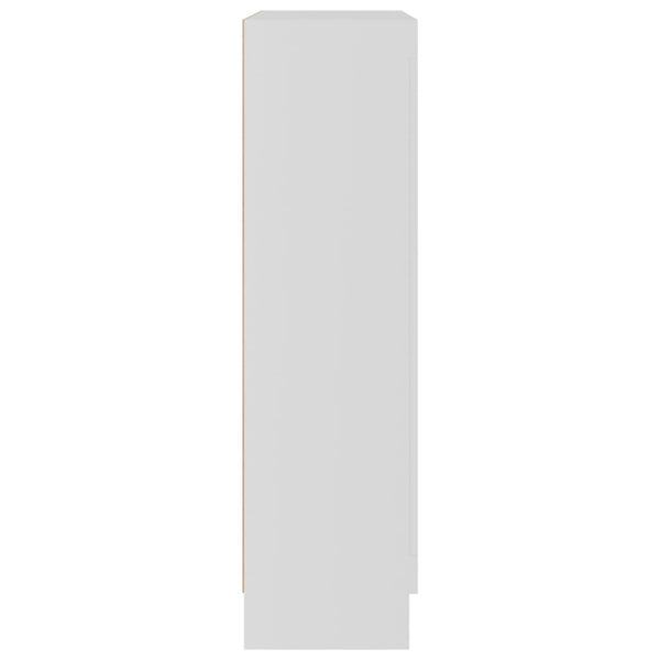Weißer Bücherschrank Holzwerkstoff 82,5 cm