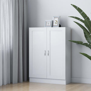 Weißer Bücherschrank Holzwerkstoff 82,5 cm