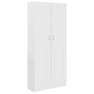 Weißer Bücherschrank 82,5 cm