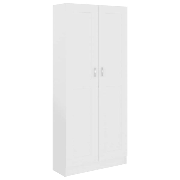 Weißer Bücherschrank 82,5 cm