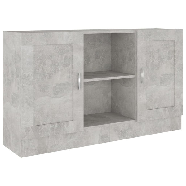 Betongraues Sideboard 120 cm