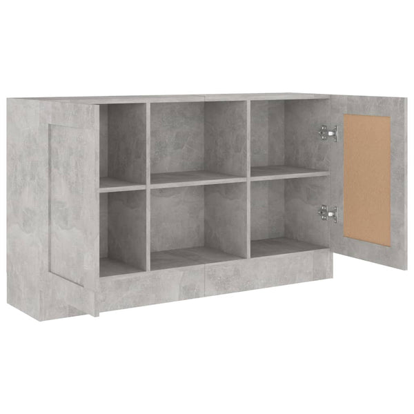 Betongraues Sideboard 120 cm