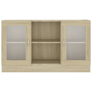 Vitrinenschrank Sonoma Eiche 120 cm