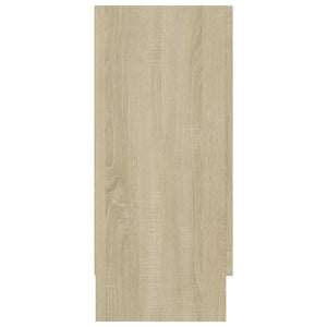 Vitrinenschrank Sonoma Eiche 120 cm