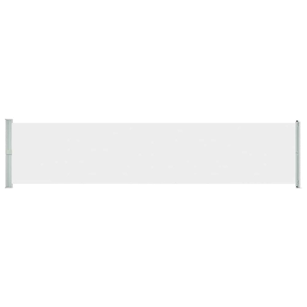 vidaXL Retractable Side Awning 140x600 cm Cream