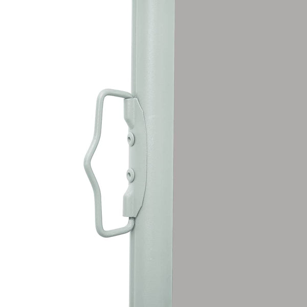 vidaXL Retractable Side Awning 140x600 cm Grey