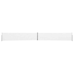 vidaXL Retractable Side Awning 140x1200 cm Cream