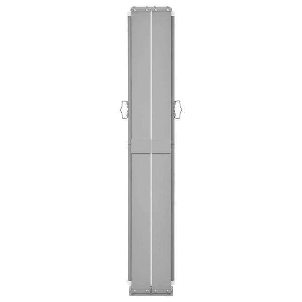 vidaXL Retractable Side Awning 140x1200 cm Cream