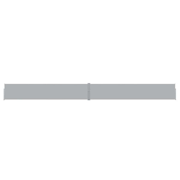 vidaXL Retractable Side Awning 140x1200 cm Anthracite