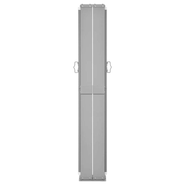 vidaXL Retractable Side Awning 140x1200 cm Anthracite