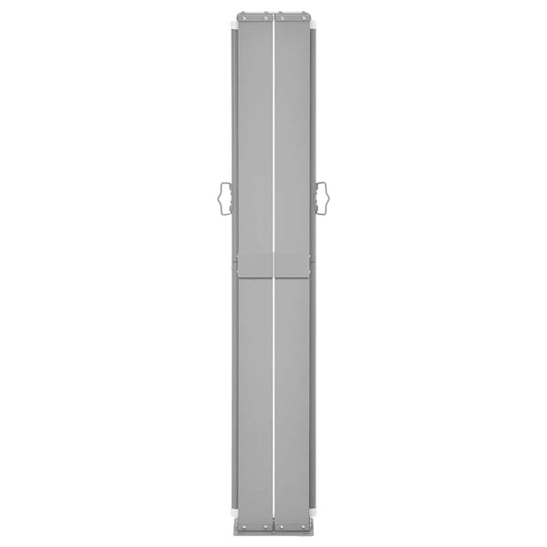 vidaXL Retractable Side Awning 140x1200 cm Blue