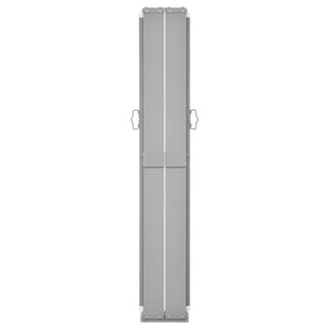 vidaXL Retractable Side Awning 140x1200 cm Red
