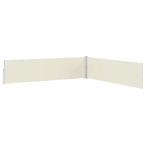 vidaXL Retractable Side Awning 170x1200 cm Cream