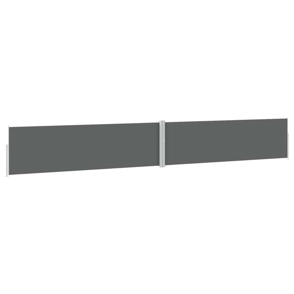 vidaXL Retractable Side Awning 170x1200 cm Anthracite