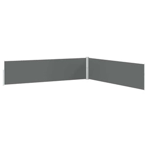 vidaXL Retractable Side Awning 170x1200 cm Anthracite