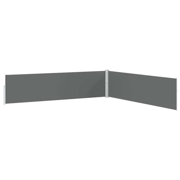 vidaXL Retractable Side Awning 170x1200 cm Anthracite
