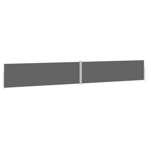 vidaXL Retractable Side Awning 170x1200 cm Anthracite