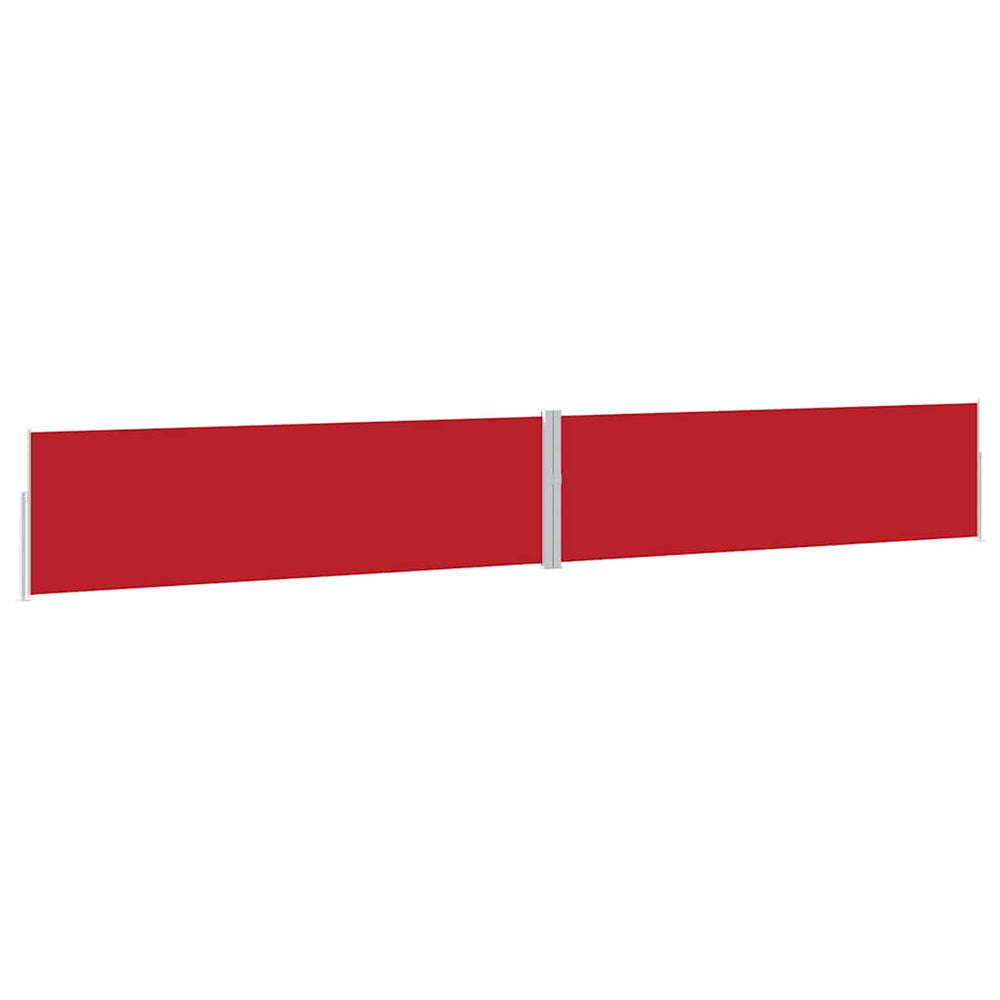 vidaXL Retractable Side Awning 170x1200 cm Red