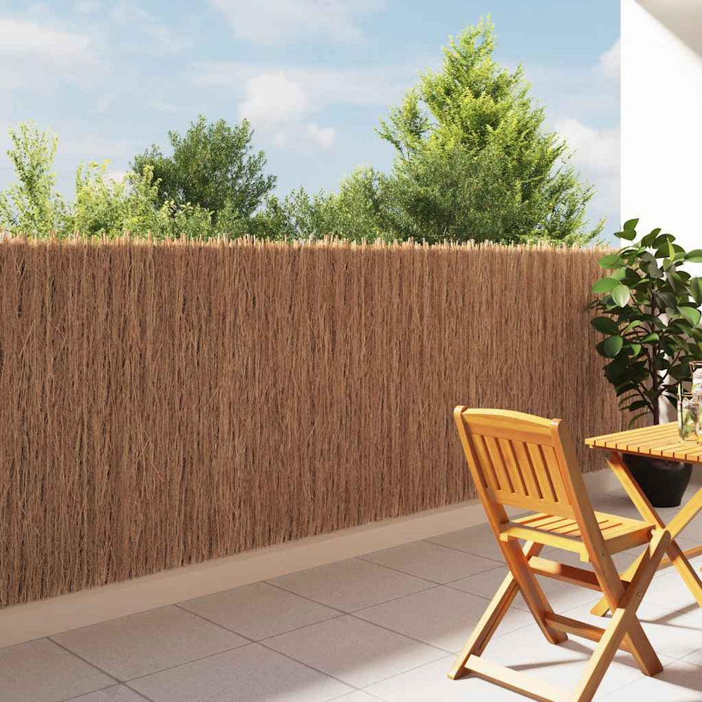 vidaXL Wattle Fence 600x100 cm