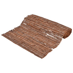 vidaXL Bark Fence 1000x70 cm