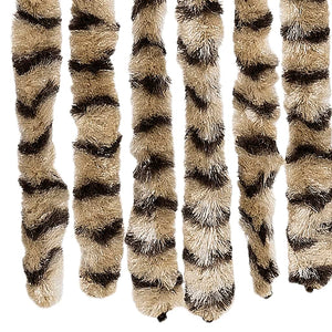 vidaXL Insect Screen Curtain Beige and Brown 56x185 cm Chenille