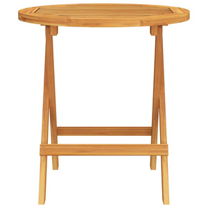 vidaXL Bistro Table Ø46x47 cm Solid Acacia Wood