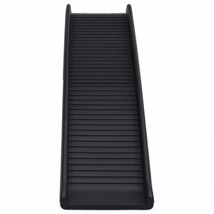 vidaXL Foldable Dog Ramp Black 155.5x40x15.5 cm