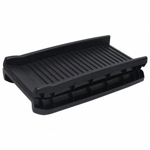 vidaXL Foldable Dog Ramp Black 155.5x40x15.5 cm